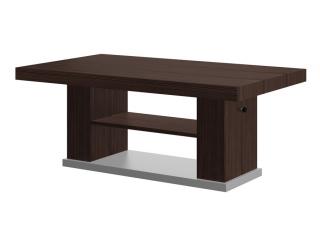 Konferenční stolek MATERA 2 (avola braz/šedá lesk) (Luxusní konferenční stolek v provedení avola hnědá)