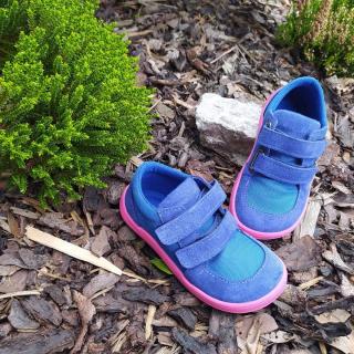 BABY BARE FEBO SNEAKERS NAVY PINK
