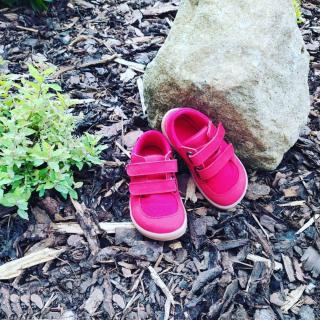 BABY BARE FEBO SNEAKERS RED