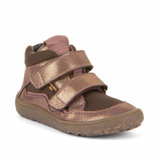FRODDO HIGH TOPS KOTNÍKOVÉ BAREFOOT BOTY PINK GOLD (G3110254-12)