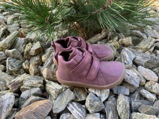 FRODDO HIGH TOPS KOTNÍKOVÉ BAREFOOT BOTY PINK + růžová (G3110201-13)