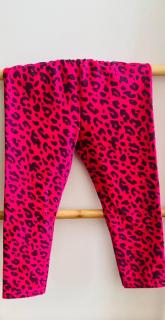 LILY GREY THERMO ZATEPLENÉ LEGÍNY LEOPARD FUCHSIA