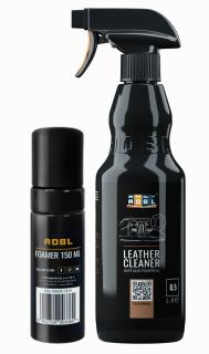 ADBL Leather Cleaner 500ml + Foamer 150ml ZDARMA (ADBL Leather Cleaner 500ml + Foamer 150ml ZDARMA)