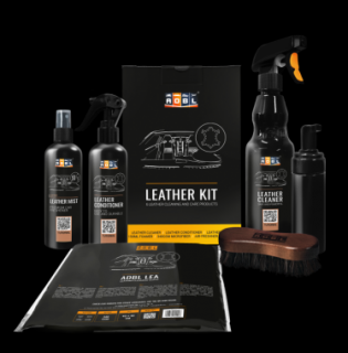 ADBL Leather Kit - set autokosmetiky na kůži (ADBL Leather Kit - set autokosmetiky na kůži)