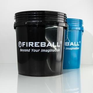 Fireball vědro včetně separátoru SET - černá + modrá (Fireball vědro včetně separátoru SET - černá + modrá)