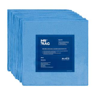 MR RAG Mikrovláknová utěrka modrá SET 12 kusů - 30 x 30 cm (MR RAG Mikrovláknová utěrka modrá SET 12 kusů - 30 x 30 cm)