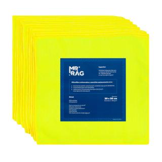 MR RAG Mikrovláknová utěrka žlutá SET 12 kusů - 30 x 30 cm (MR RAG Mikrovláknová utěrka žlutá SET 12 kusů - 30 x 30 cm)