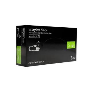NITRYLEX rukavice černé S 100 kusů (NITRYLEX rukavice černé S 100 kusů)