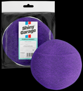 Shiny Garage Purple Pocket Microfiber Applicator - Aplikátor (Shiny Garage Purple Pocket Microfiber Applicator - Aplikátor)