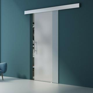 Amalfi Satinato skleněné posuvné dveře 775x2050 mm s madlem