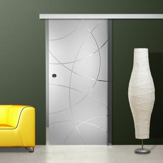 Glasdesign Orin skleněné posuvné dveře 775 x 2050 mm