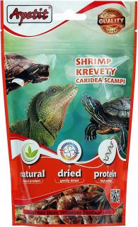 Apetit - Shrimp krevety pro želvy, terarijní a akvarijní živočichy 60g