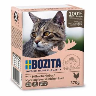 Bozita cat chunks in jelly with chickenliver 370 g