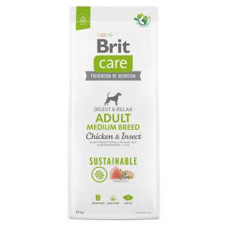 Brit Care Adult Medium Breed Sustainable Chicken & Insect dog 12 kg