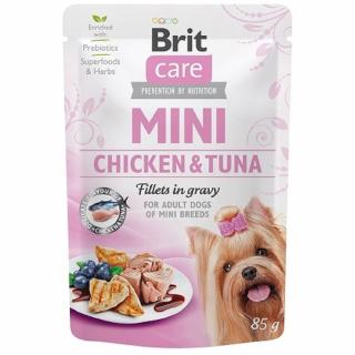 Brit Care Mini Chicken&Tuna fillets in gravy 85 g