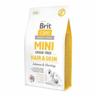 Brit Care Mini Hair Skin grain free Salmon+Herring 0,4 kg