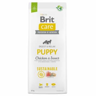 Brit Care Puppy Sustainable Chicken & Insect dog 12 kg