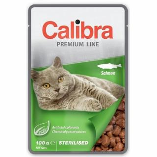 Calibra cat kapsa premium sterilised salmon 100 g