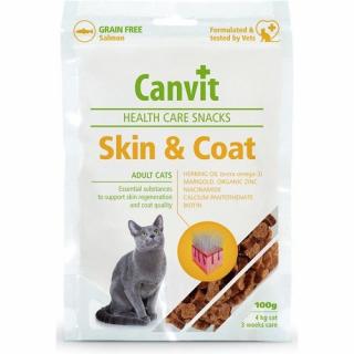 Canvit snacks Cat Skin+Coat 100g