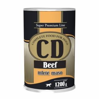 Delikan Dog CD Beef konzerva 1200 g