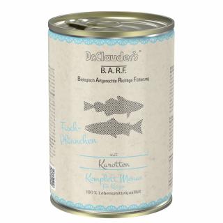 Dr.Clauder´s BARF Komplettmenue Fisch-Pfännchen cat 400 g