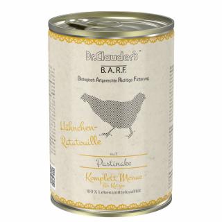 Dr.Clauder´s BARF Komplettmenue Hähnchen-Ratatouille cat 400 g