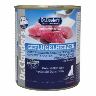 Dr.Clauder´s Geflügelherzen (drůbeží maso a srdce) dog 800 g