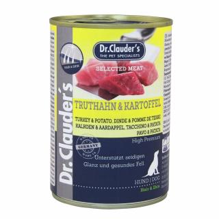 Dr.Clauder´s Truthahn & Kartoffel (krocan s bramborem) 400g dog