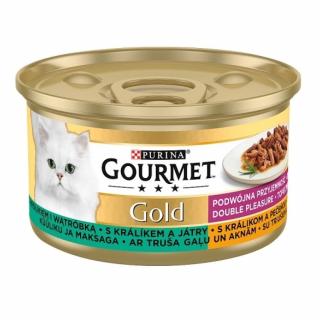 Gourmet 85g gold mix králík+játra AKCE