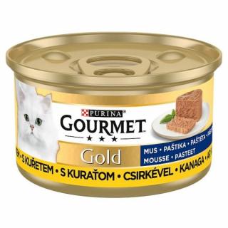 Gourmet 85g gold paštika kuře cat/24ks AKCE