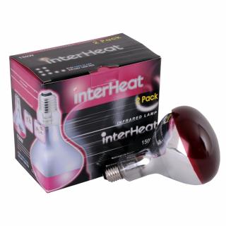 Infračervená žárovka Interheat, sada 2 ks Výkon: 100 W
