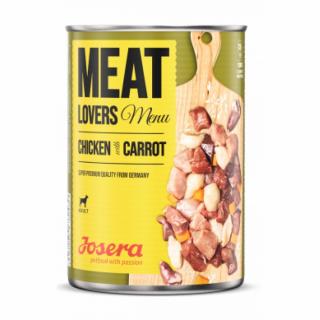 Josera dog 800g Meat Lovers Menu Chicken with Carrot (kuřecí s mrkví)