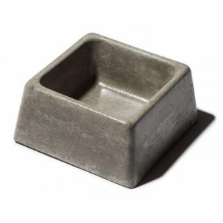 Miska beton č. 84 0,6l čtvercová šedá