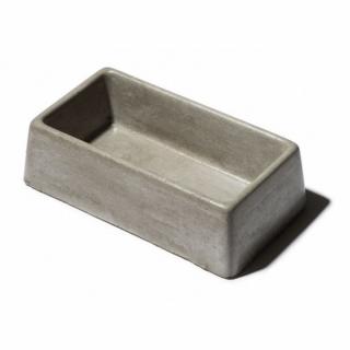 Miska beton č. 85 0,9l obdélník šedá