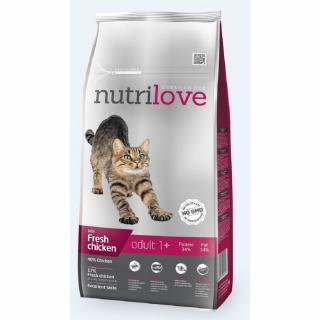 Nutrilove 1,5kg Adult cat s čerstvým kuřecím