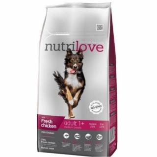 Nutrilove 1,6kg Adult MB dog s čerstvým kuřecím 94