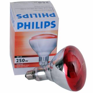 Philips infračervená tepelná žárovka 100/ 150/ 175/ 250 W Výkon: 100 W