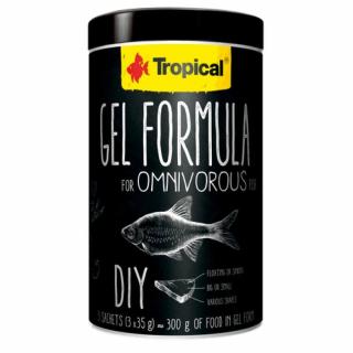 Tropical Gel Formula for Omnivorous Fish 1000ml (3x35g)