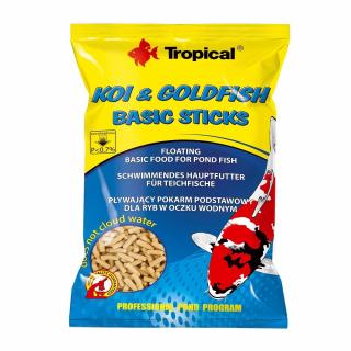 Tropical Koi-Goldfish Basic Sticks 1000ml /90g