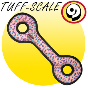 TUFFY Ultimates Tug-O-War Pink Leopard