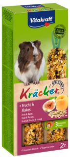 Vitakraft Kracker tyčka pro morčata ovoce + ovesné vločky 2 ks
