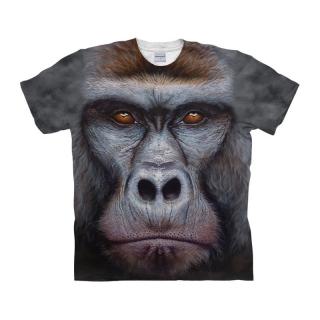 Tričko gorila s 3D tiskem