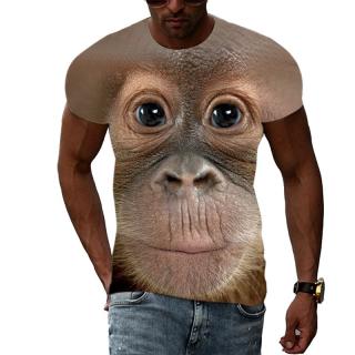 Tričko opice s 3D tiskem
