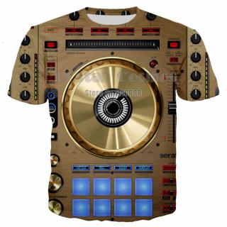 Tričko pro DJ s 3D tiskem