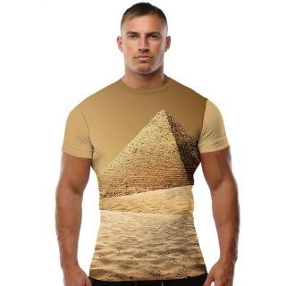Tričko pyramida s 3D potiskem