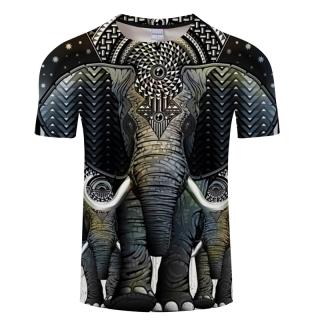 Tričko slon s 3D tiskem