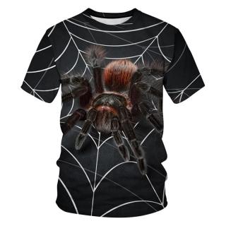Tričko tarantula s 3D tiskem