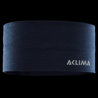 Čelenka Aclima LightWool Headband U Onesize Barva: Navy Blazer, Velikost: L