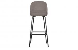 BePureHome Barová židle VOGUE nugát bouclé 80 cm
