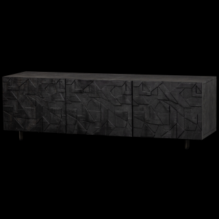BePureHome TV stolek COUNTER 176 cm černý